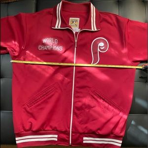 Authentic BP Jacket Philadelphia Phillies 1981 size 4xl